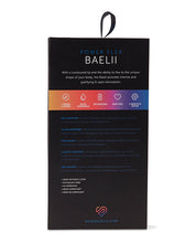 Nu Sensuelle Baelii Flexible G Spot Vibe 20 Function - Magenta