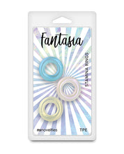 Fantasia Stamina Cock Rings - Multi Color