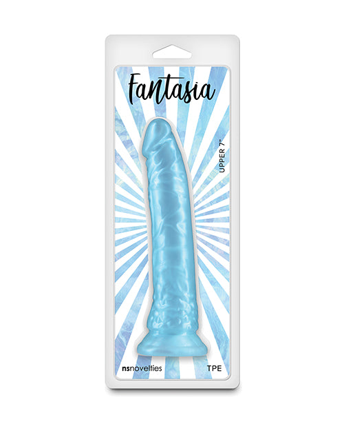 Fantasia Upper 7' Dildo - Turquoise