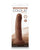 Colours Pleasures 7' Vibrating Dong - Brown