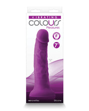 Colours Pleasures 7' Vibrating Dong - Purple