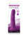 Colours Pleasures 7' Vibrating Dong - Purple