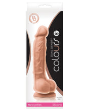 Colours Dual Density 5' Dildo - White