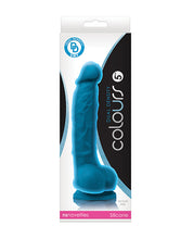 Colours Dual Density 5' Dildo - Blue