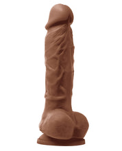 Colours Pleasures 5' Dildo w/Suction Cup - Brown