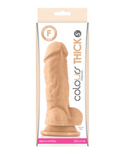 Colours Pleasures Thick 5' Dildo - White