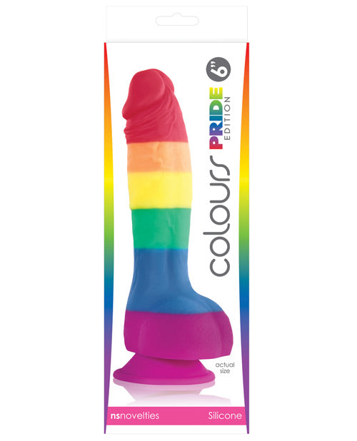 Colours Pride Edition 6' Dong w/Suction Cup