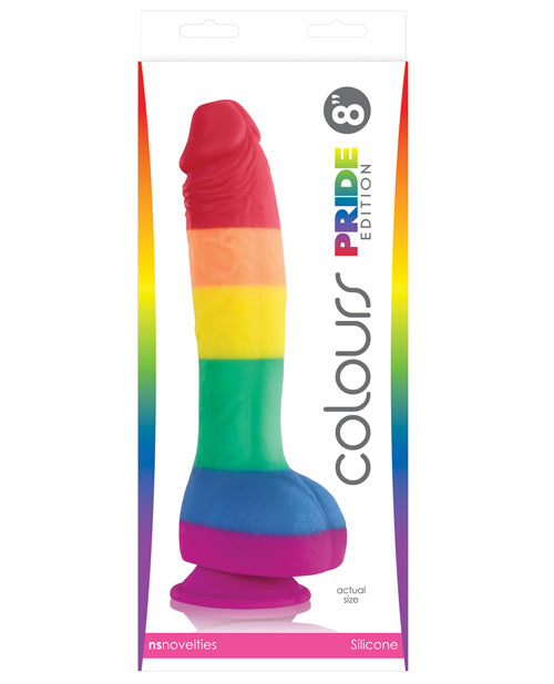 Colours Pride Edition 8' Dong w/Suction Cup