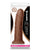 Colours Dual Density 7" Dildo - Brown