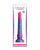 Colours Stacked 9" Dildo - Pink/Blue