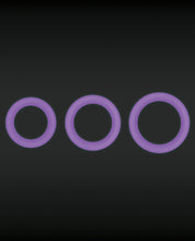 Firefly Halo Medium Cockring - Purple