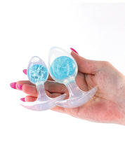 Cosmic Glams 2 pc Plug Kit - Blue