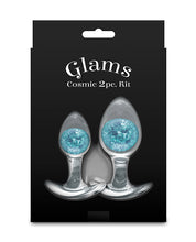 Cosmic Glams 2 pc Plug Kit - Blue