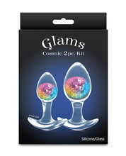 Cosmic Glams 2 pc Plug Kit - Rainbow