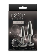 Rear Assets Tapered Trainer Kit Gunmetal - Black