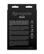 Renegade Echo Prostate Massager - Black