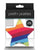 Pretty Pasties Pride Cross & Star Rainbow - 2 Pair