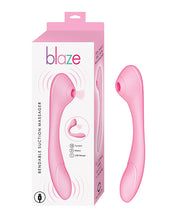 Blaze Bendable Suction Massager - Pink