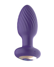 The Royale Rotating Anal Plug - Purple