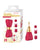 Gold Glam Tri-Tip Vibe - Red