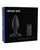 Nexus Ace Remote Control Butt Plug Large - Black