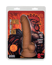 Power of Cock 8' Dildo - Tan