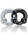 Oxballs Ultraballs Cock Rings - Black/Clear Pack of 2