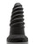 Oxballs Screwdhole Screw'd-in Open Tip Masturbator - Black
