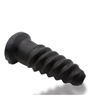 Oxballs Screwdhole Screw'd-in Open Tip Masturbator - Black