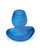 Oxballs Glowhole 1 Hollow Buttplug w/LED Insert Small - Blue Morph