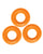 Oxballs Fat Willy 3 Pack Jumbo Cock Rings - Orange
