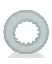 Oxballs Axis Rib Griphold Cockring - Clear Ice