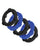 Oxballs Gearheads 5 Pack Spinner Rings - Blue/Black
