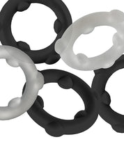 Oxballs Gearheads 5 Pack Spinner Rings - Black/Vapor