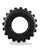 Oxballs Plushy Single Ring - Black Mica