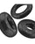 Oxballs Cockpack Multi Design 3 Pack Cockrings - Black Mica