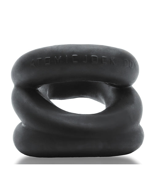 Oxballs Z-Balls Zig Zag Cock Ring & Ball Stretcher - Special Edition Night