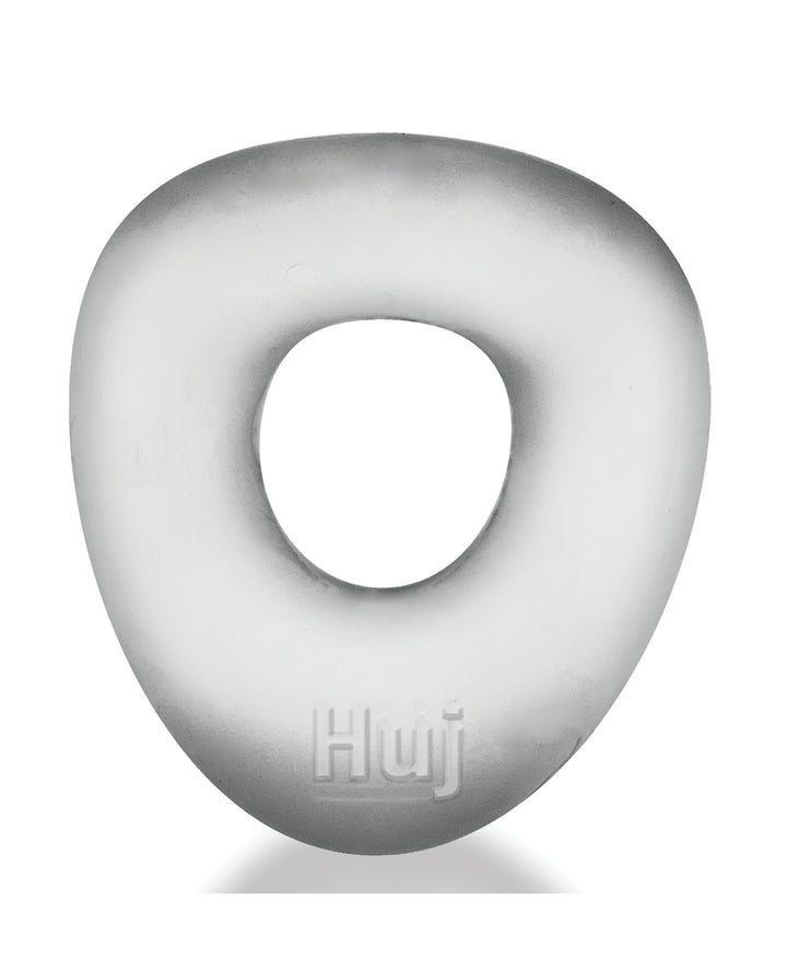 Hunky Junk Form Cock Ring - Clear Ice