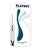 Playboy Pleasure Pinpoint Perfection Clit Stimulator - Teal