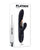 Playboy Pleasure Aureus Dual G-Spot Vibrator - Black