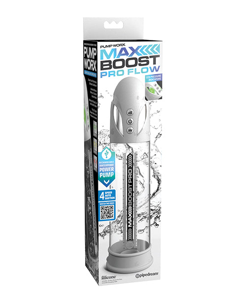 Pump Worx Max Boost Pro - White/Clear