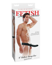 Fetish Fantasy Series 8' Hollow Strap On - Black