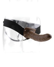 Fetish Fantasy Series 8' Hollow Strap On - Brown