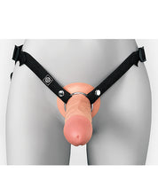 Fantasy X-Tensions Elite 8" Silicone Hollow Strap-on w/Harness - Light