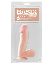 Basix Rubber Works 6.5' Dong w/Suction Cup - Flesh