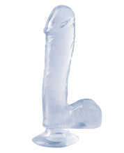 Basix Rubber Works 7.5' Dong w/Suction Cup - Clear