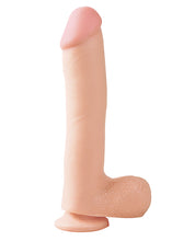 Basix Rubber Works 10' Dong w/Suction Cup - Flesh
