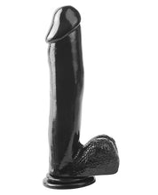 Basix Rubber Works 12' Dong w/Suction Cup - Black