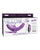 Fetish Fantasy Elite Vibrating Double Delight Strap On - Purple