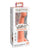 Dillio Platinum 6" Secret Explorer Silicone Dildo - Peach